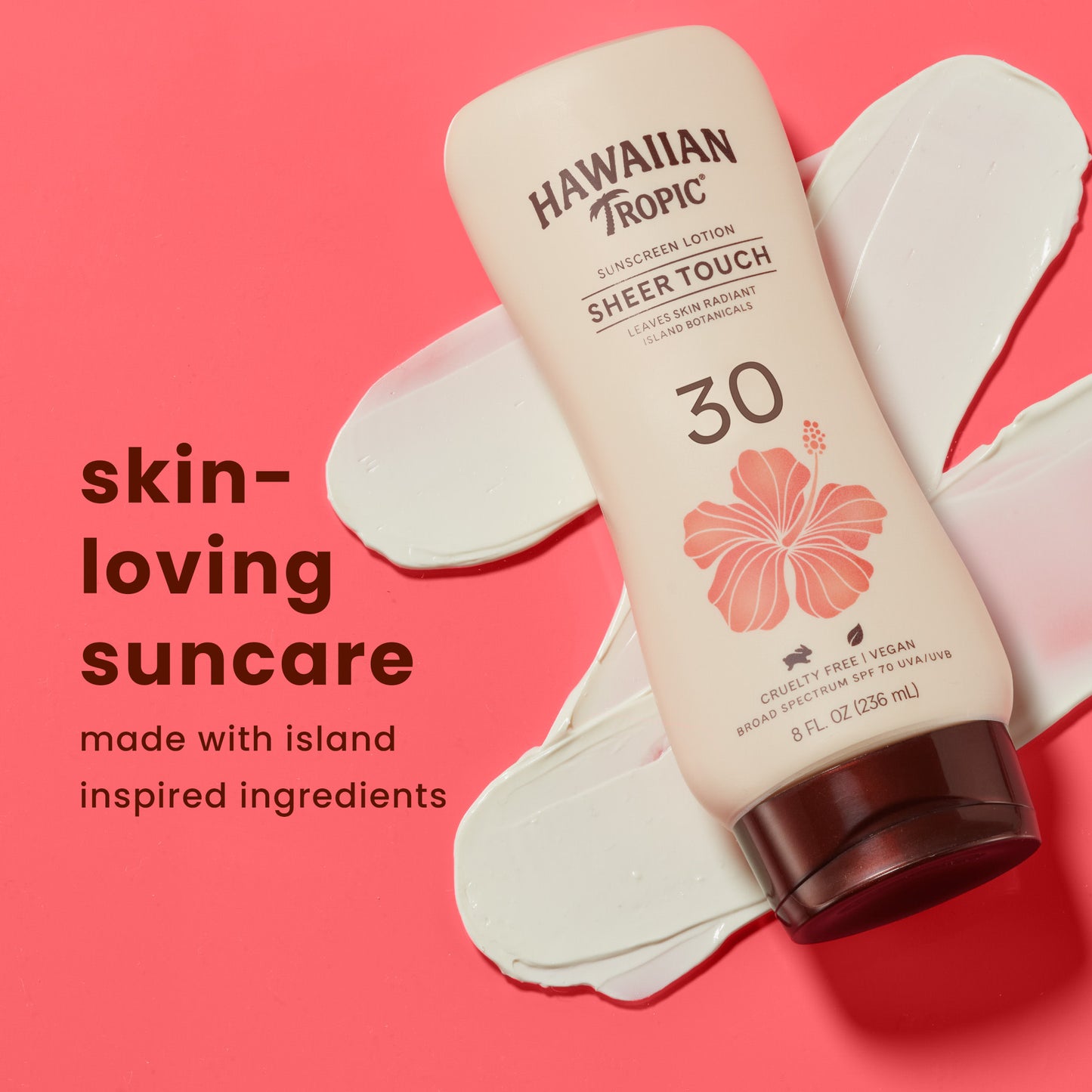 Hawaiian Tropic Sheer Touch Ultra Radiance Lotion Sunscreen SPF 30, 8oz