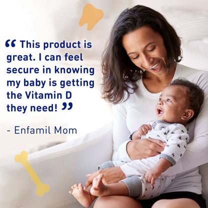 Enfamil D-Vi-Sol Vitamin D Supplement Drops for Infants, 50 mL dropper bottle