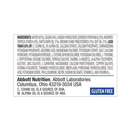 Similac Alimentum with 2’-FL HMO Hypoallergenic Infant Formula, for Food Allergies and Colic,* Suitable for Lactose Sensitivity, Ready-to-Feed Baby Formula, 8-fl-oz can, Pack of 6