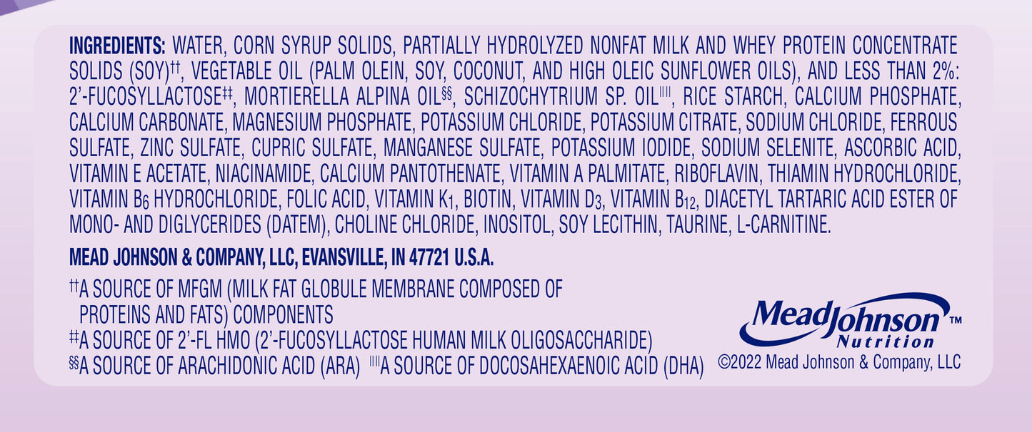 Enfamil NeuroPro Gentlease Baby Formula, Liquid Bottle, 32 Oz