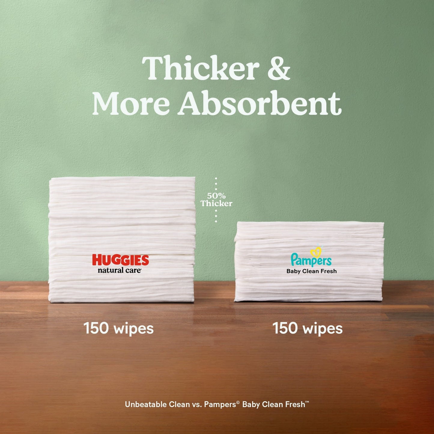 Huggies Natural Care Sensitive Baby Wipes, Unscented, 3 Pack, 168 Total Ct (Select for More Options)