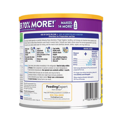 Similac NeoSure Premature Post-Discharge Powder Baby Formula, 22.8-oz Value Can