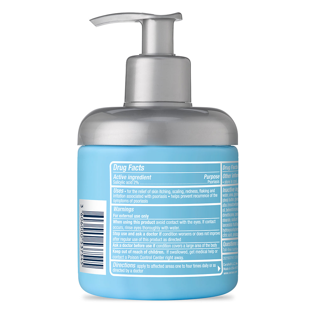 CeraVe Psoriasis Moisturizing Body Cream with Salicylic Acid & Urea for Psoriatic and Dry Skin, 8 oz
