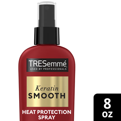 TRESemme Keratin Smooth Heat Protectant Detangler Hairspray with Marula Oil, 8 fl oz