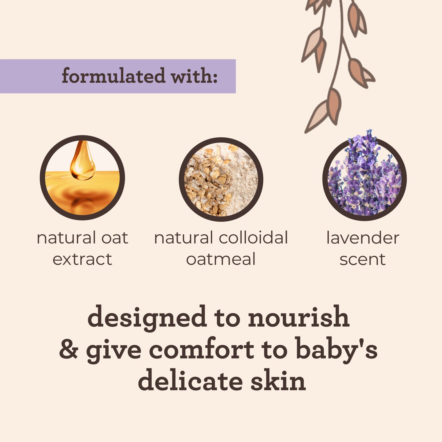 Aveeno Baby Gentle Calming Comfort Bedtime Bath & Lotion Set, 2 Items
