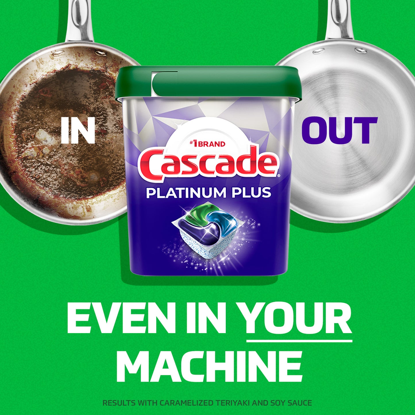 Cascade Platinum Plus Dishwasher Detergent Action Pacs, Fresh Mountain Scent, 11 Count